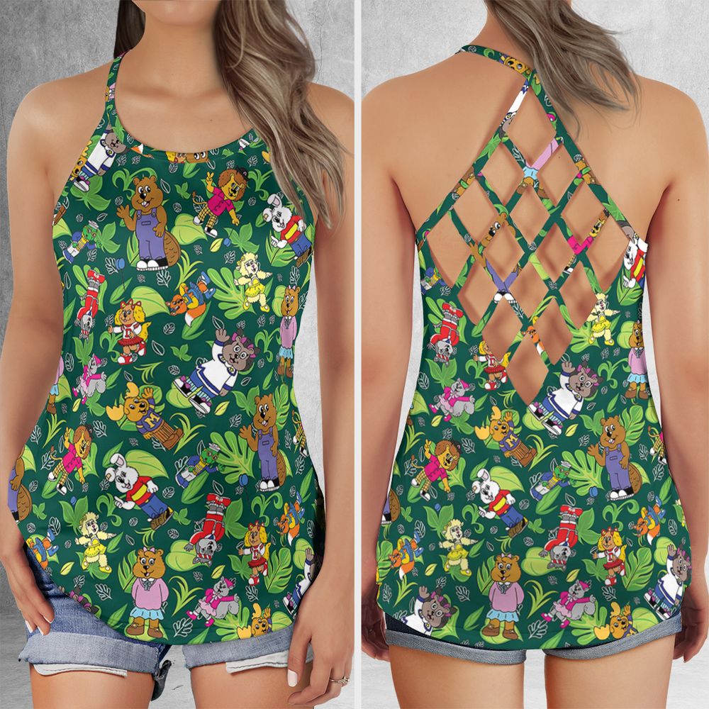 Criss Cross Tank Top - 2V8APTDG -  - 1
