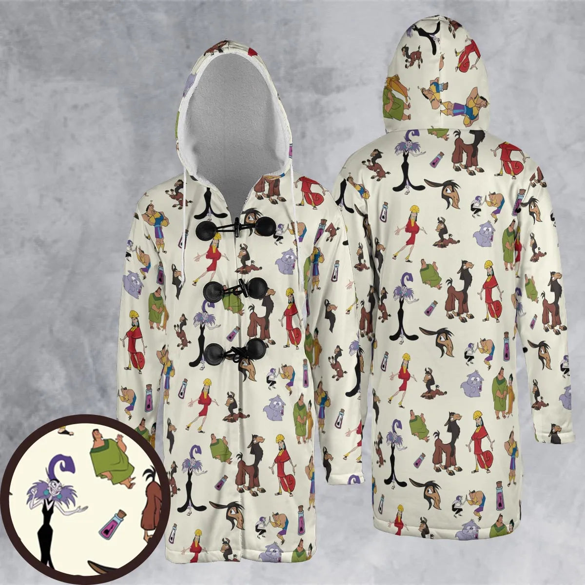 Hooded Cloak Coat - 76HYCKCG