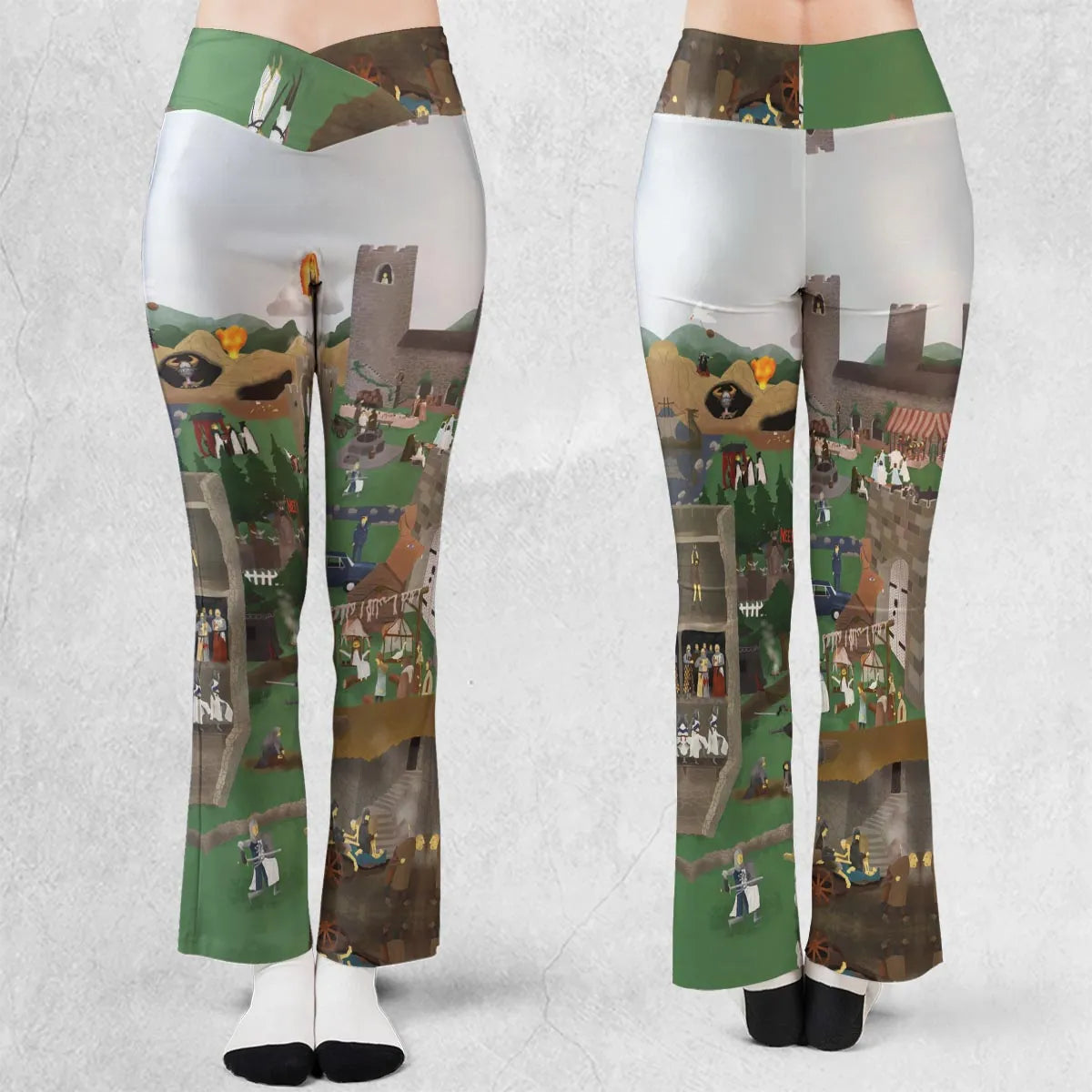 Flare Leggings - ZEMKEEPV