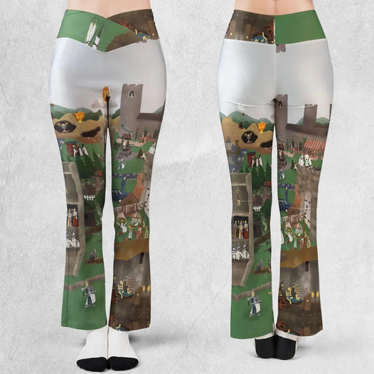 Flare Leggings - ZEMKEEPV