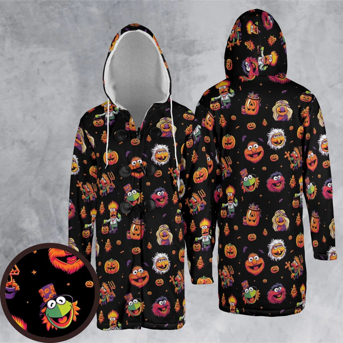 Hooded Cloak Coat - YZ91USAZ