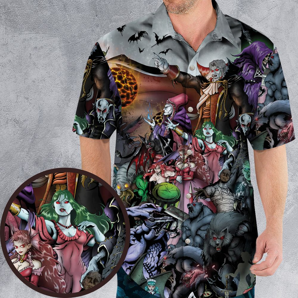 Hawaiian Shirt - PBF6148A -  - 1