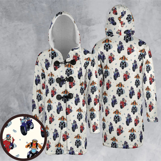 Hooded Cloak Coat - X2XF8L2P