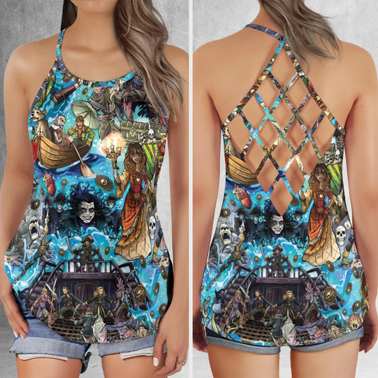 Criss Cross Tank Top - ZDY6BFNU