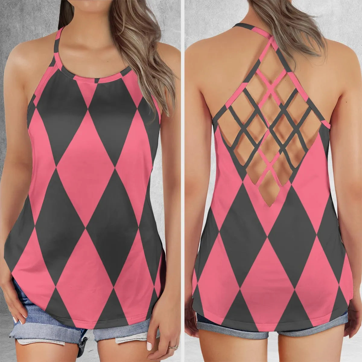 Criss Cross Tank Top - G3QLBS66