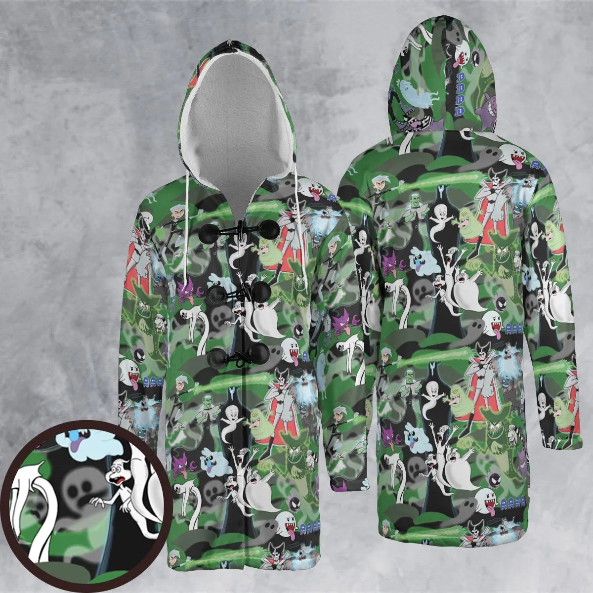 Hooded Cloak Coat - Z2FNDAR4