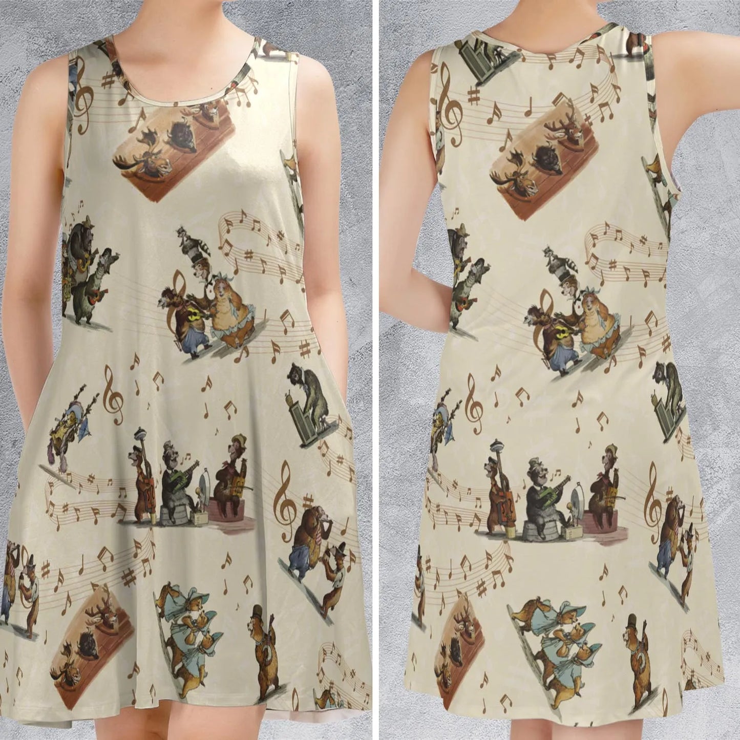 Sleeveless Dress - 9PUNCHFS