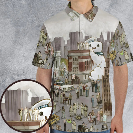 AOP Men/Women Polo Shirt - SDTXF5Z3