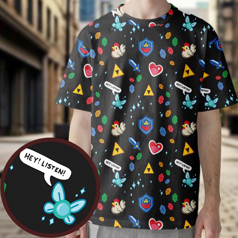 All-Over Print Unisex T-Shirt - 7KLH7QP8 -  - 1