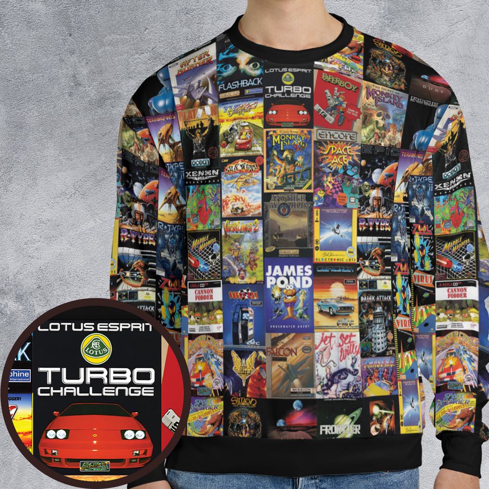 All-over Print Sweatshirt - XY4X24NT -  - 1