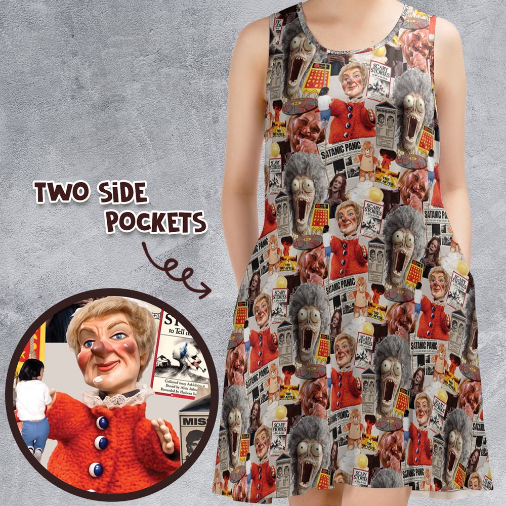 Sleeveless Dress - J8R13BSL -  - 1