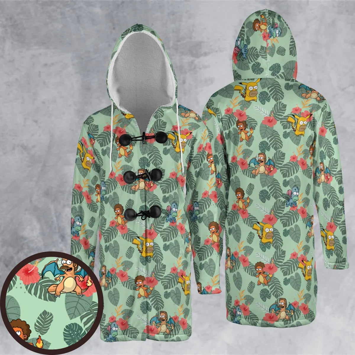 Hooded Cloak Coat - BBRRRFHR