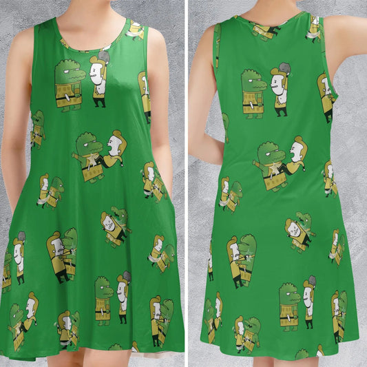 Sleeveless Dress - 4FZMWH8S
