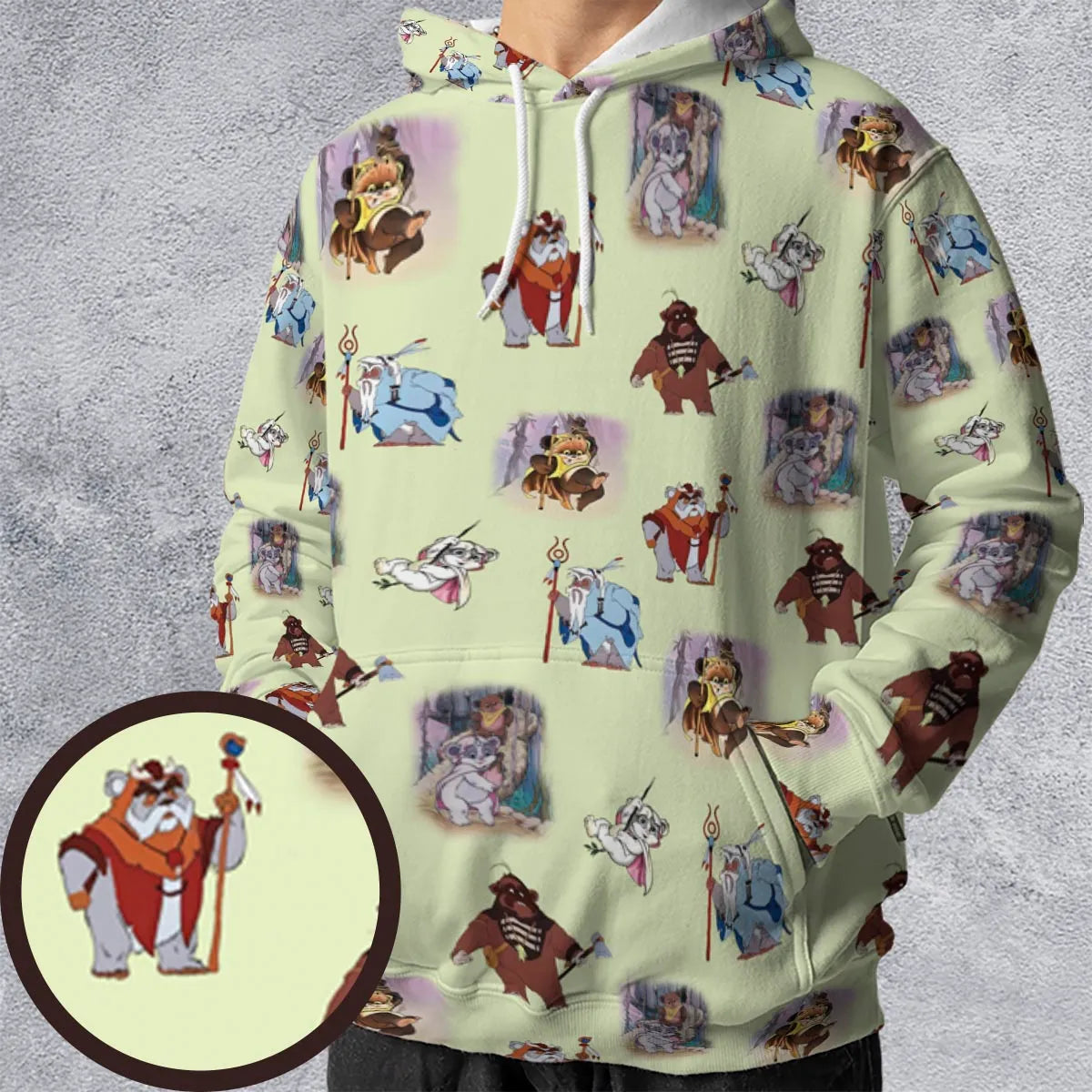 All-over Print Hoodie - CM32L8F5