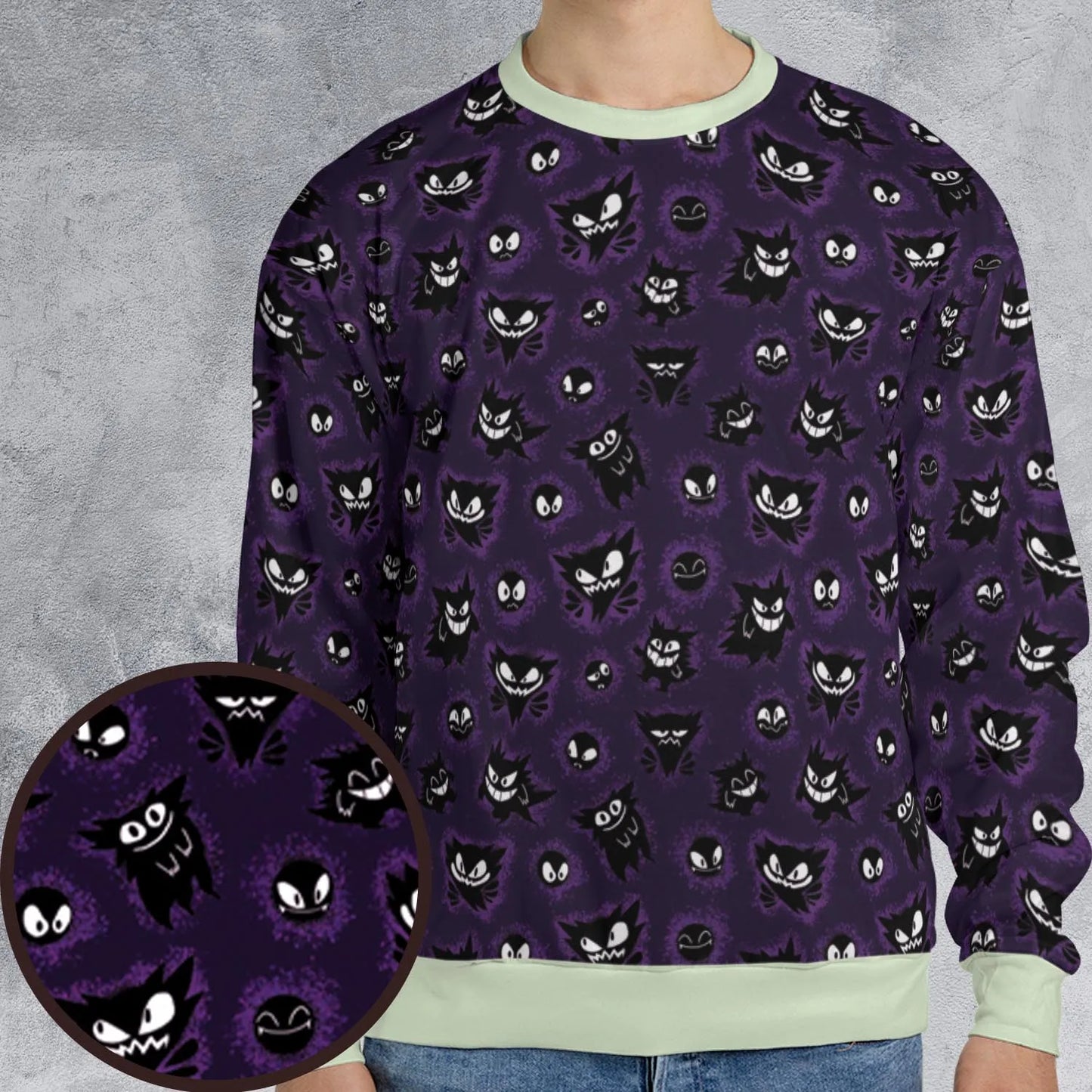 All-over Print Sweatshirt - H5H38Q31