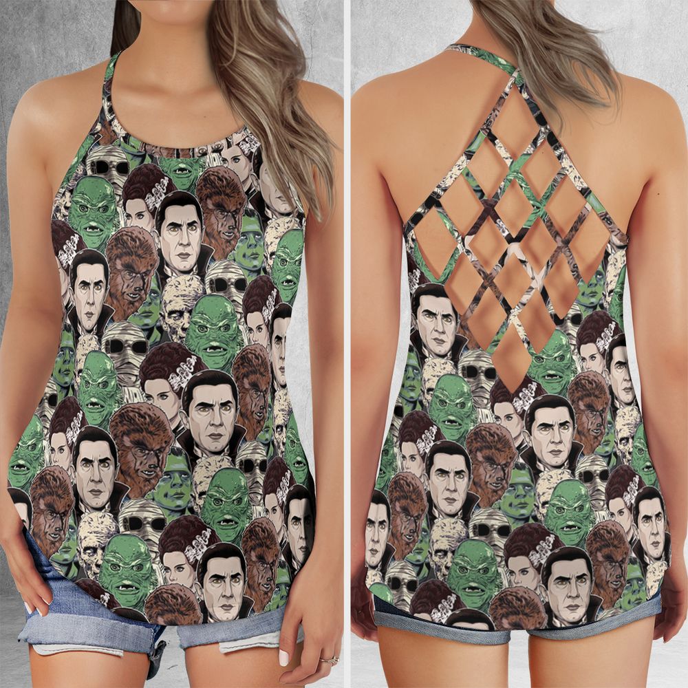 Criss Cross Tank Top - 2UDVYE93 -  - 1