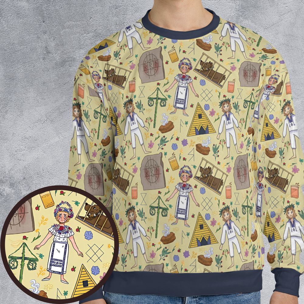 All-over Print Sweatshirt - VF54WKYG -  - 1