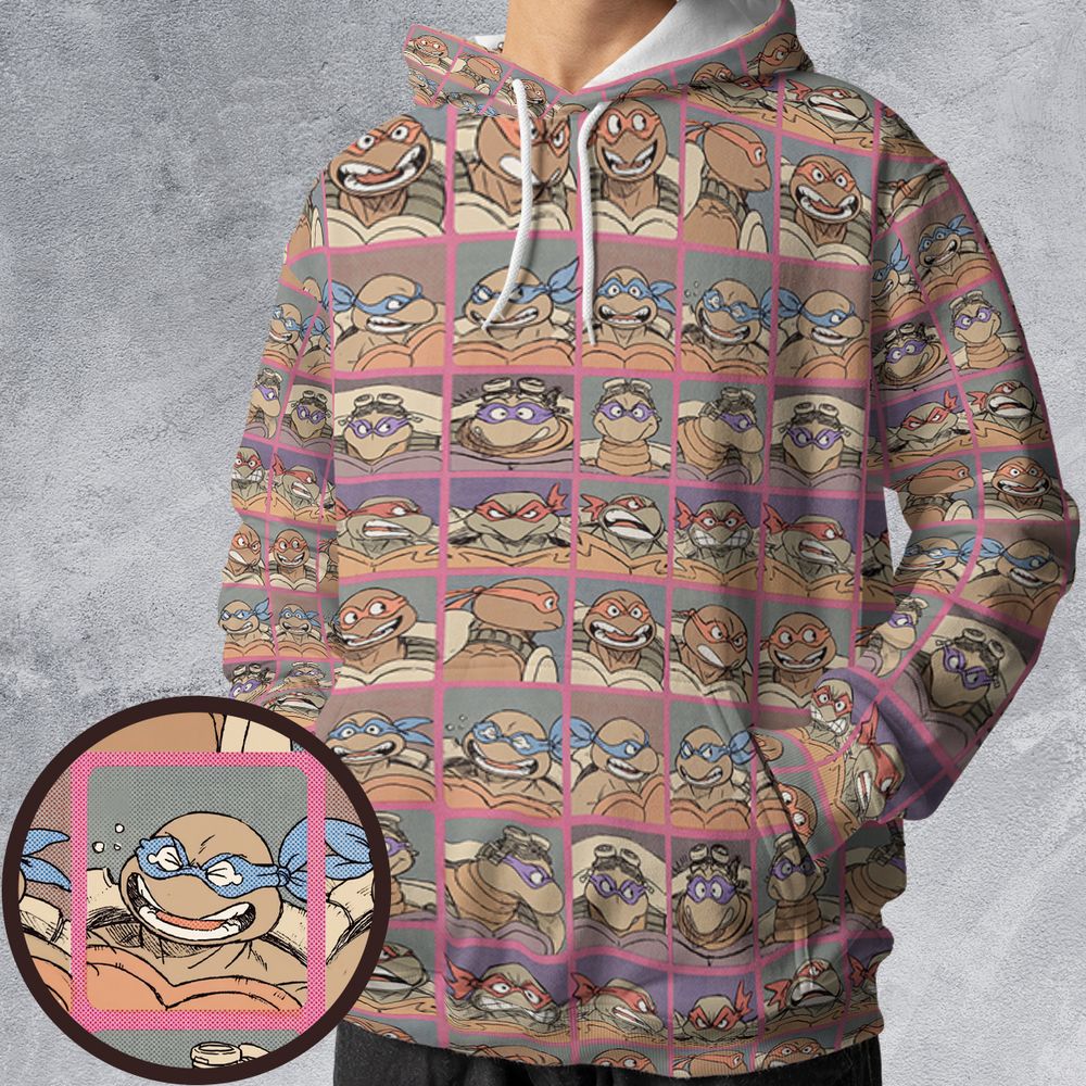All-over Print Hoodie - GYMKNWZF -  - 1