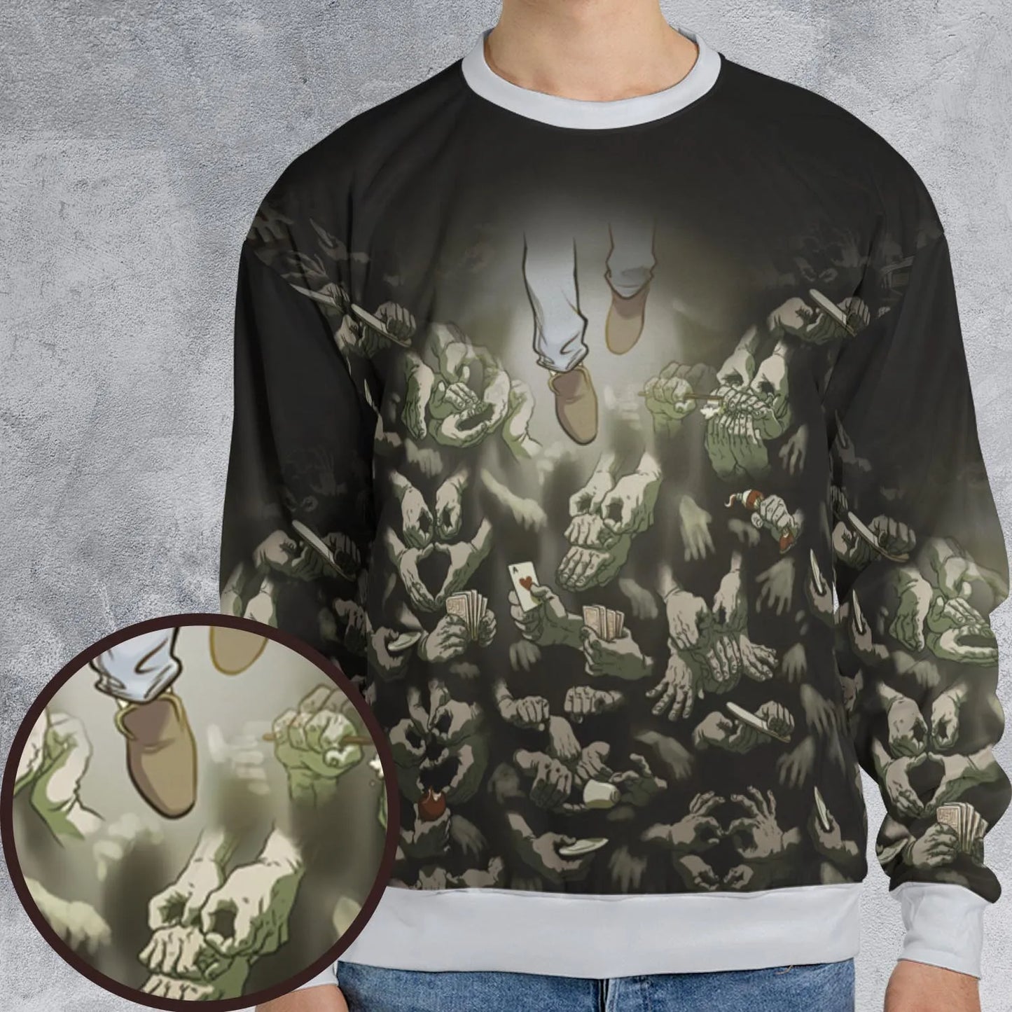All-over Print Sweatshirt - CMMHZTEQ