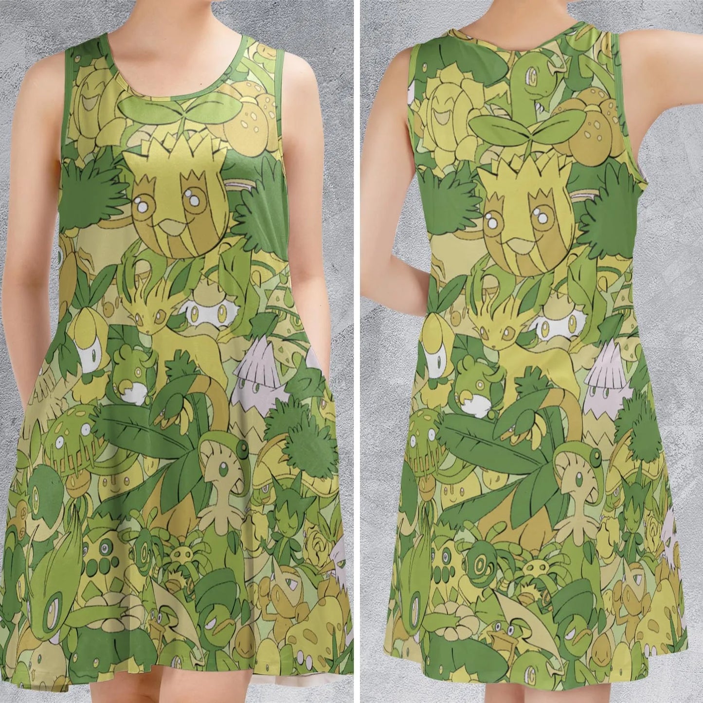 Sleeveless Dress - H5Q6XCXB