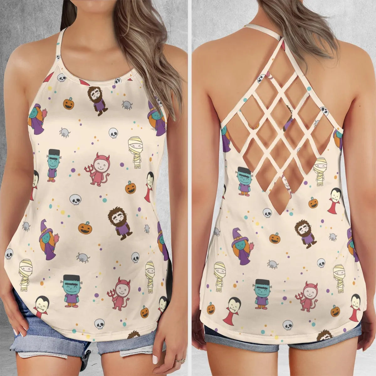 Criss Cross Tank Top - VP3HMZD5