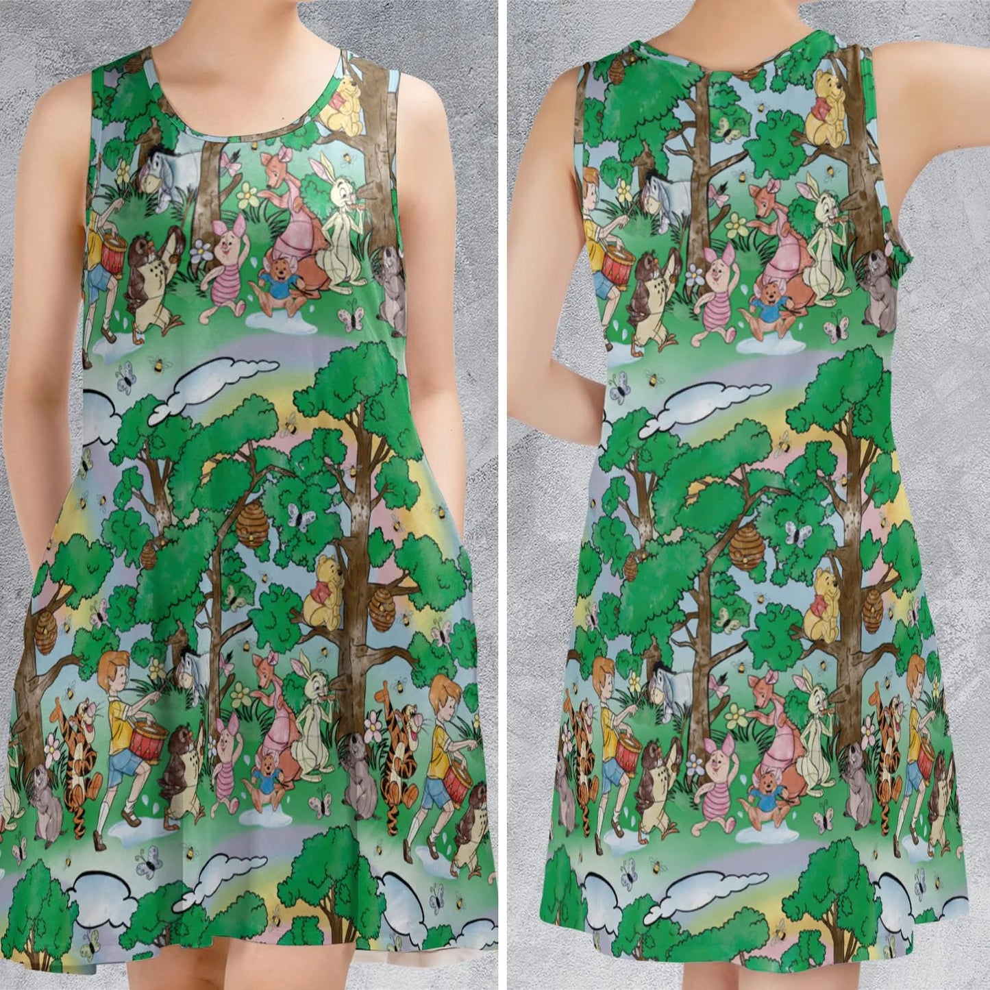 Sleeveless Dress - BYR7SMVH