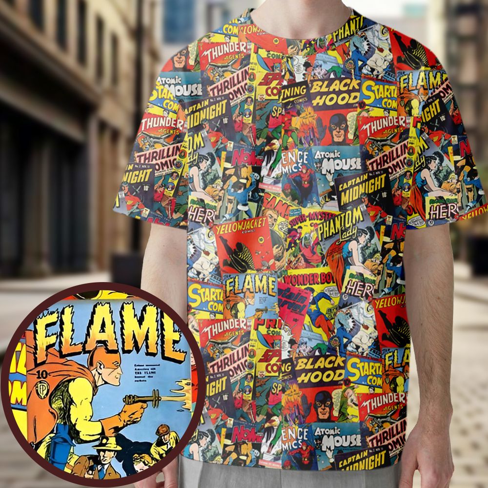 All-Over Print Unisex T-Shirt - UDXN4FWZ -  - 1