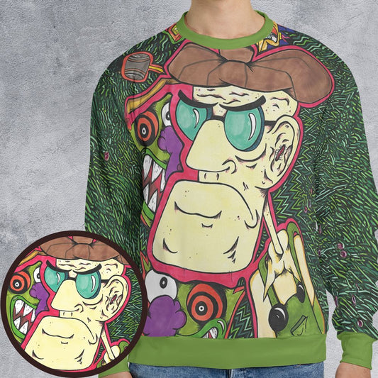 All-over Print Sweatshirt - ZJMH66G5 -  - 1