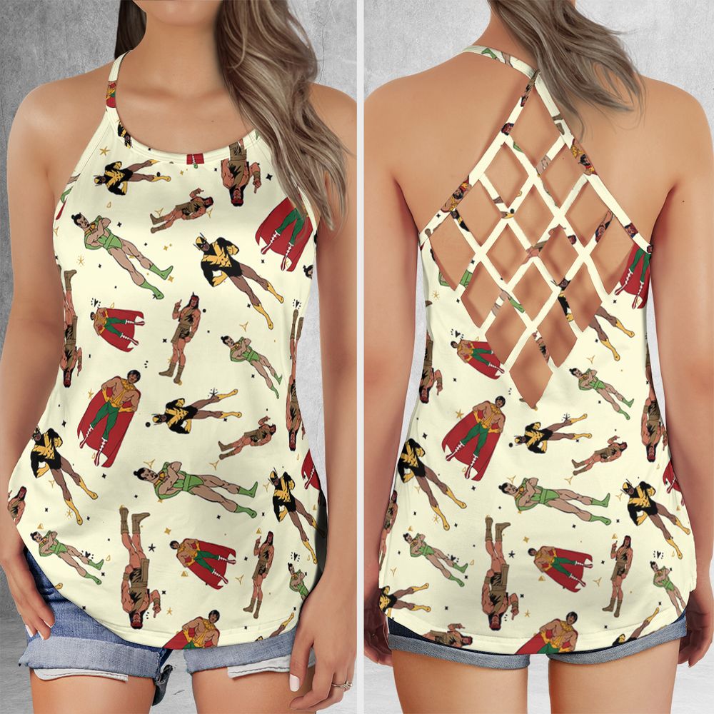 Criss Cross Tank Top - 65AA5HFR -  - 1
