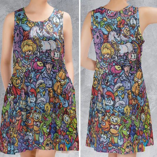 Sleeveless Dress - 8WG9QZUP