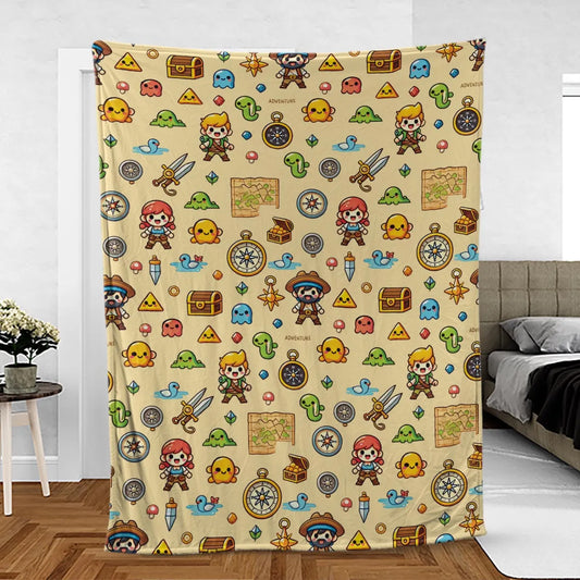 Fleece Blanket - ZEJMU28F