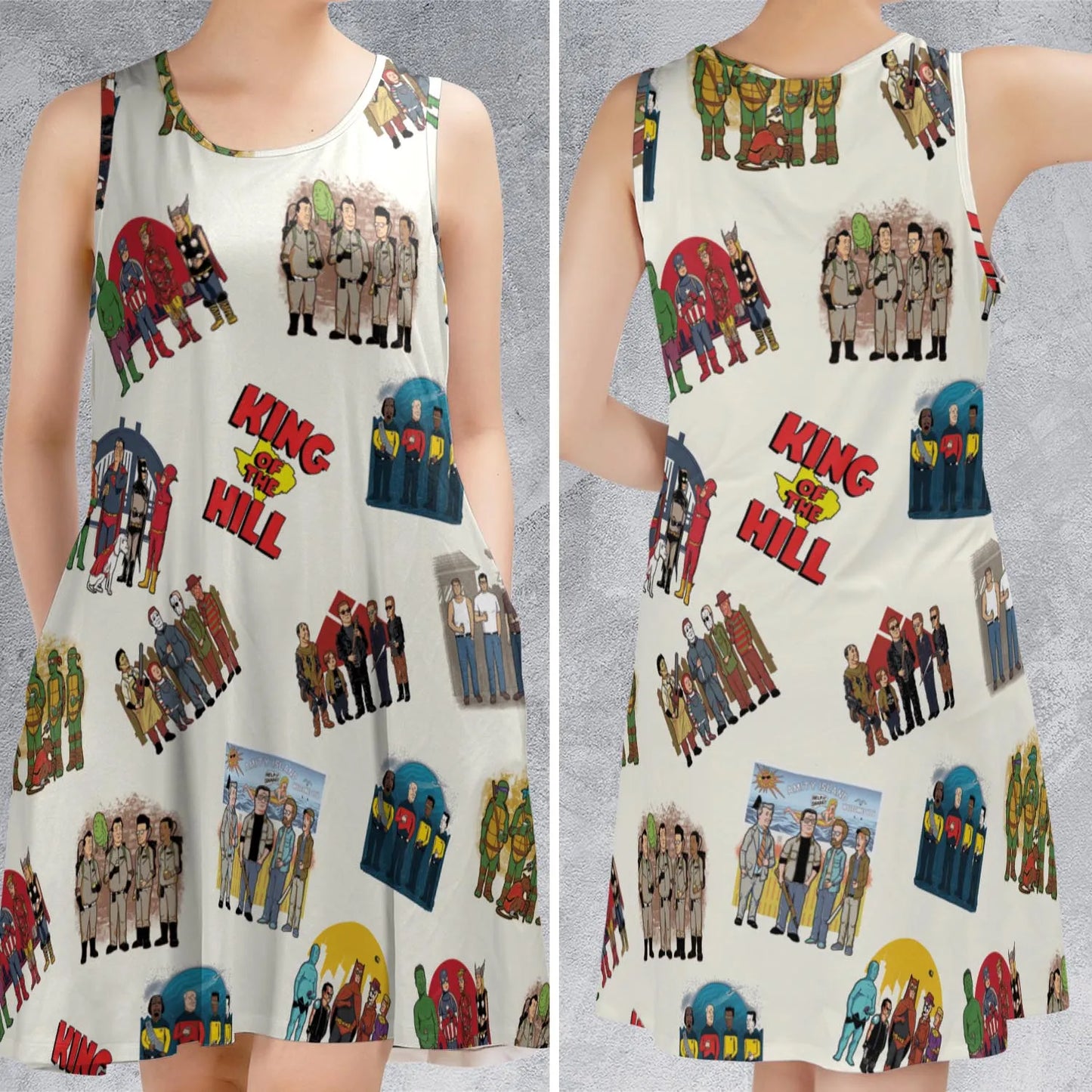 Sleeveless Dress - 6BWWEEX9