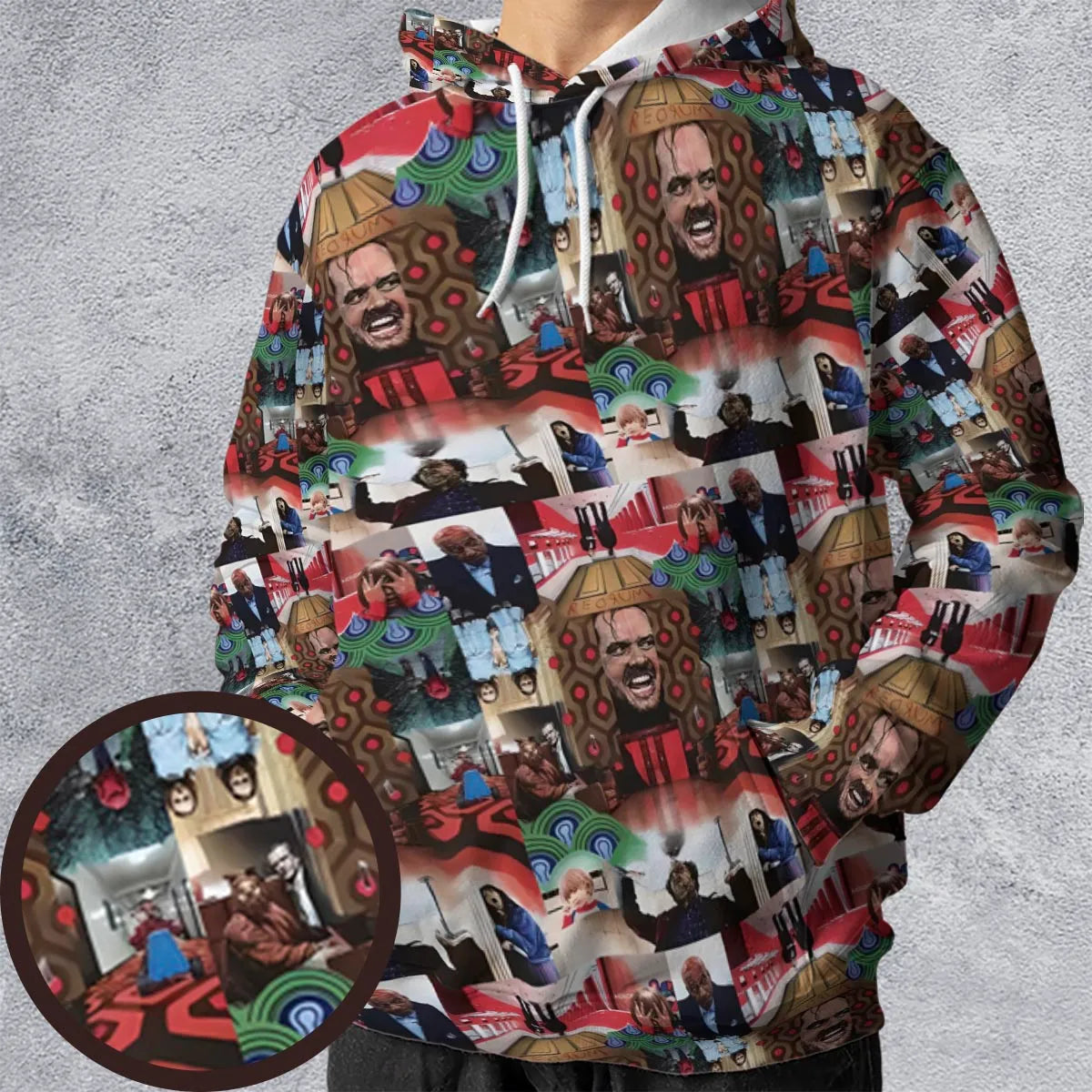 All-over Print Hoodie - PBX5LXAR