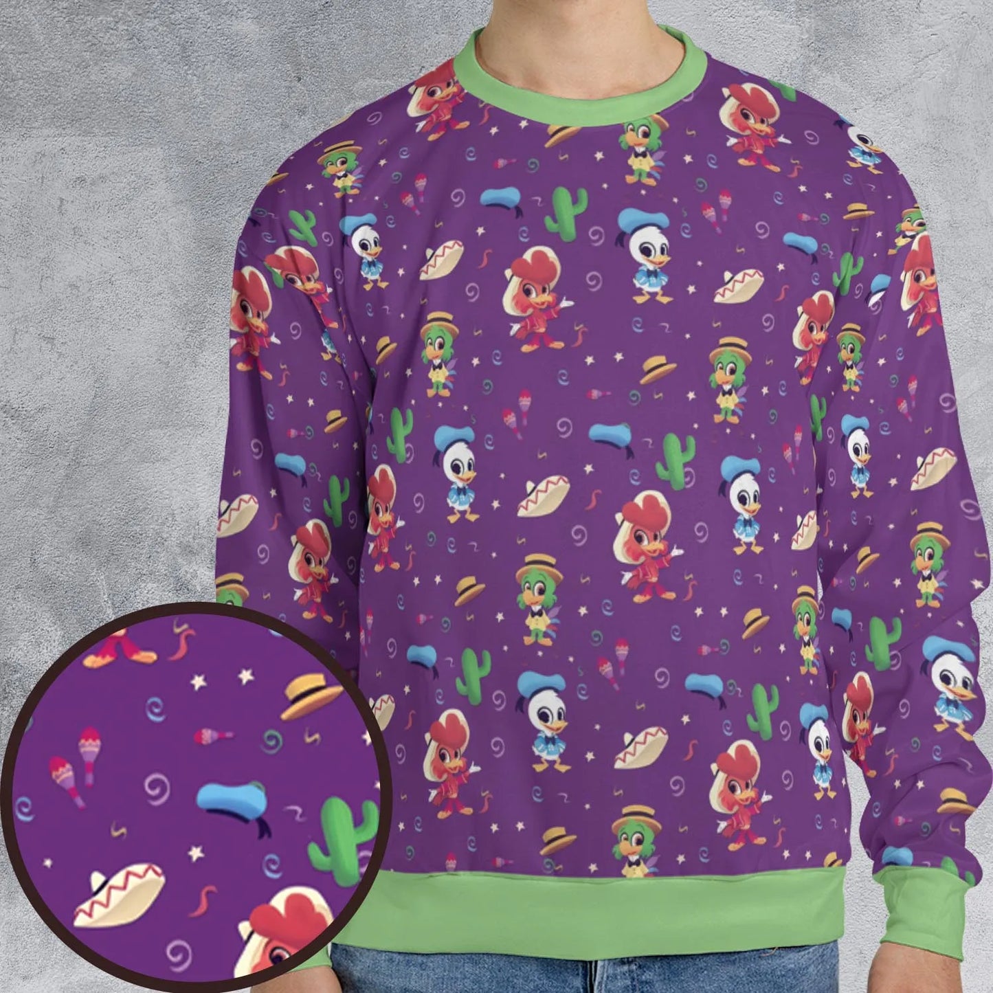 All-over Print Sweatshirt - 9ZB1FM56