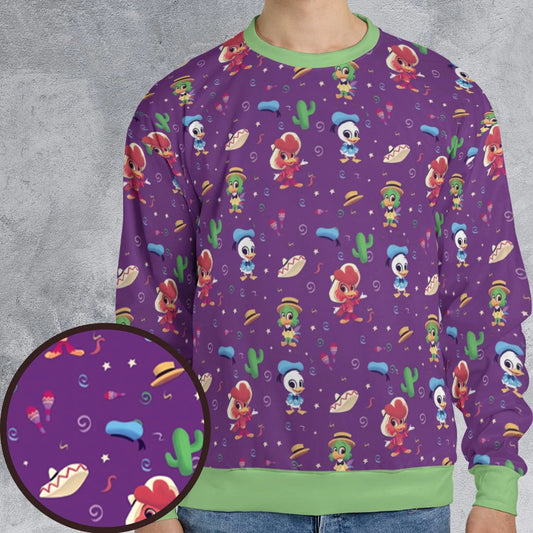 All-over Print Sweatshirt - 9ZB1FM56