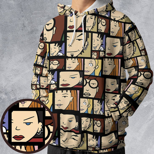 All-over Print Hoodie - SRDPFBAC -  - 1