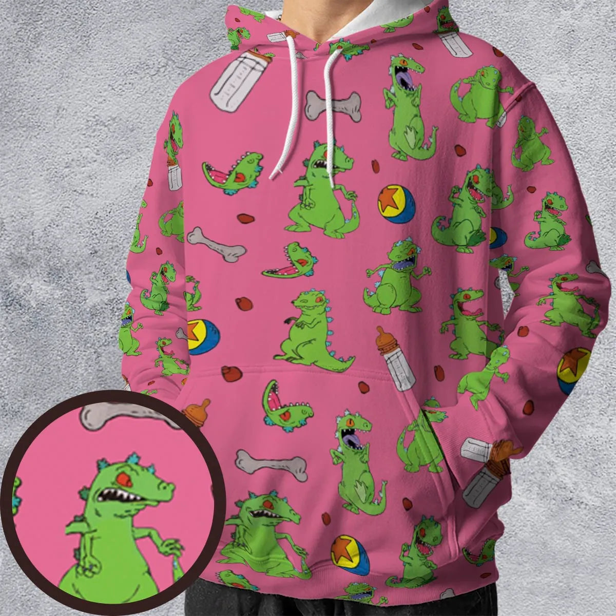 All-over Print Hoodie - 6HQD1RK5