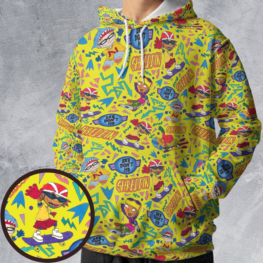 All-over Print Hoodie - SQBTNUUN -  - 1