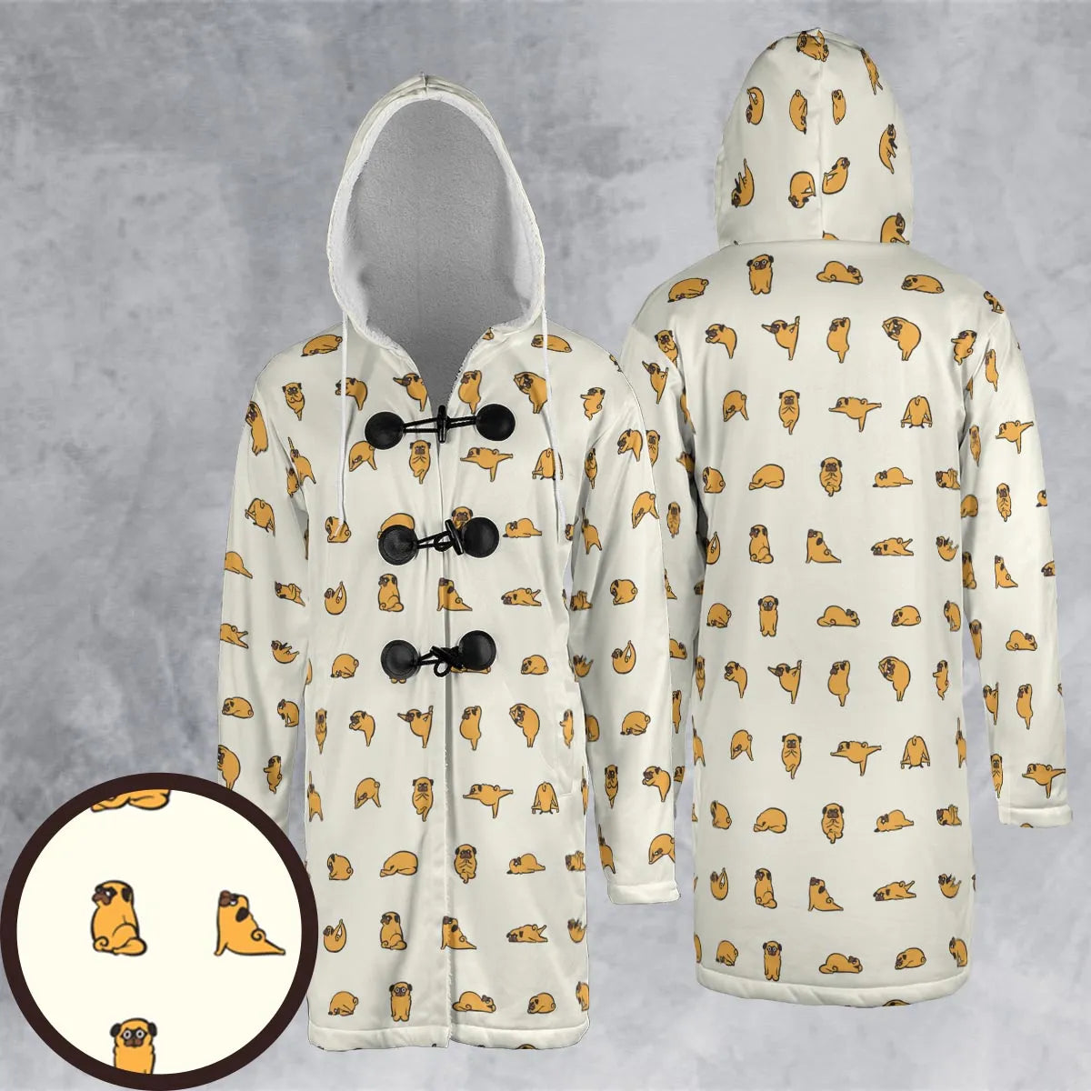 Hooded Cloak Coat - F5KR7CMG