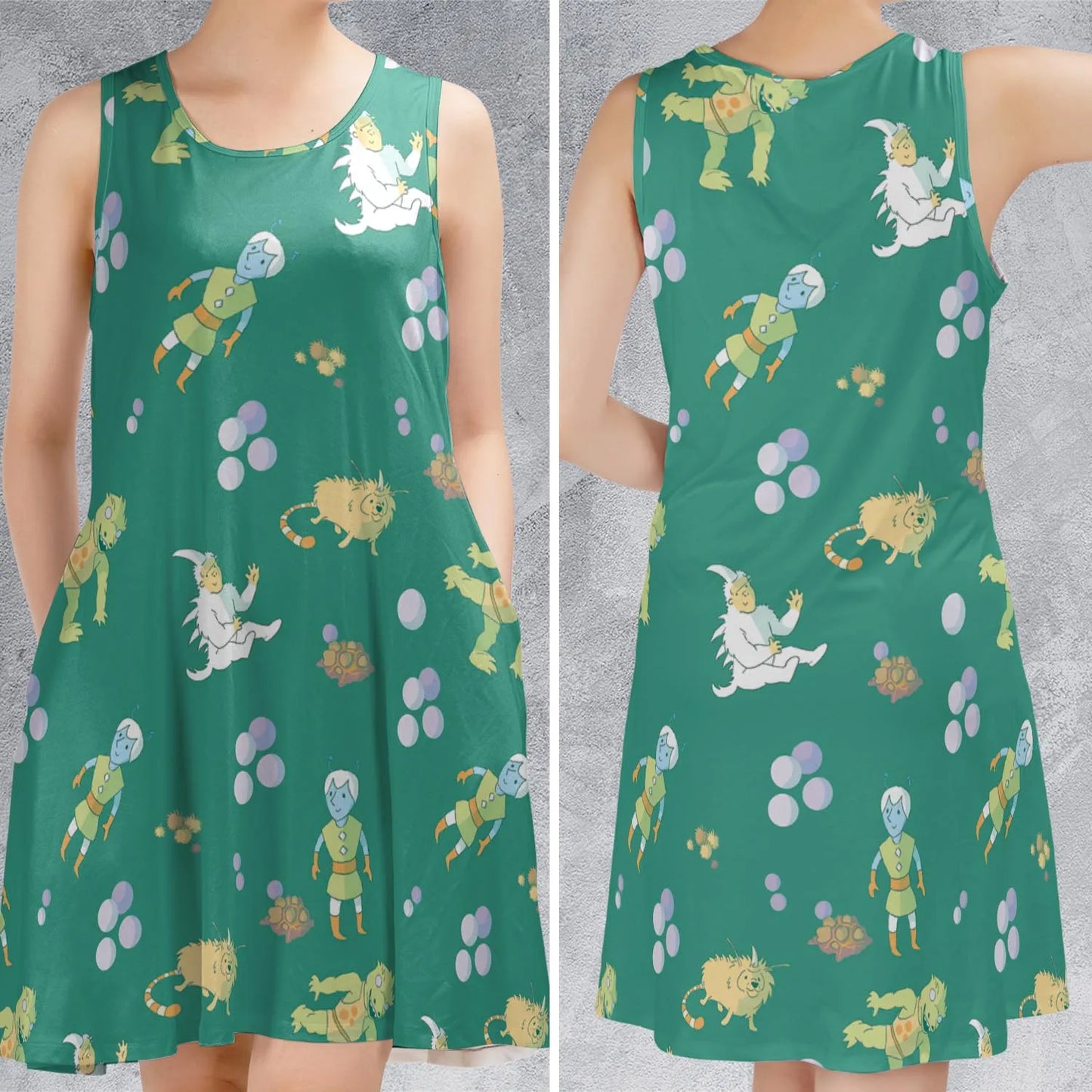 Sleeveless Dress - CP1MNH5W