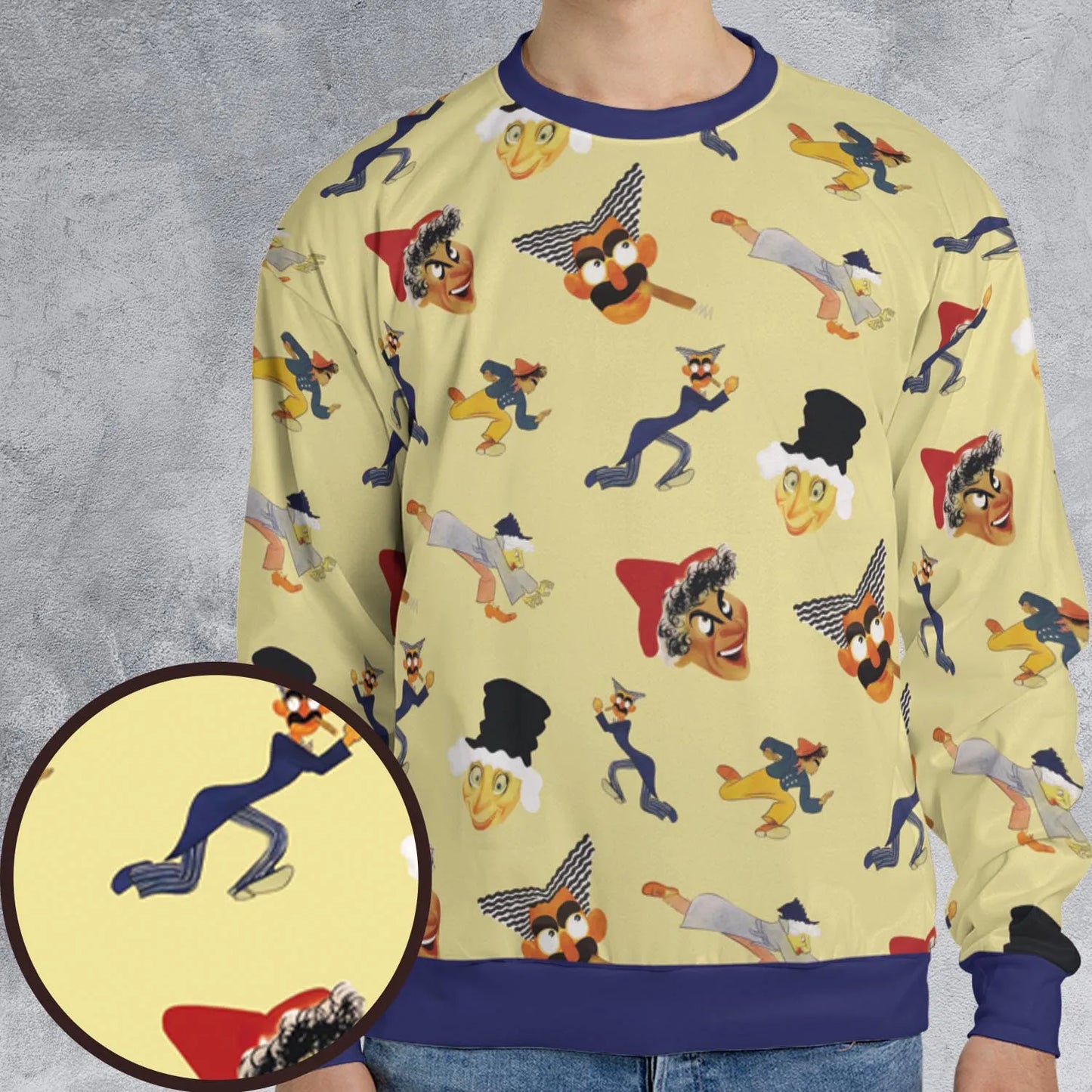 All-over Print Sweatshirt - WGHW8C72