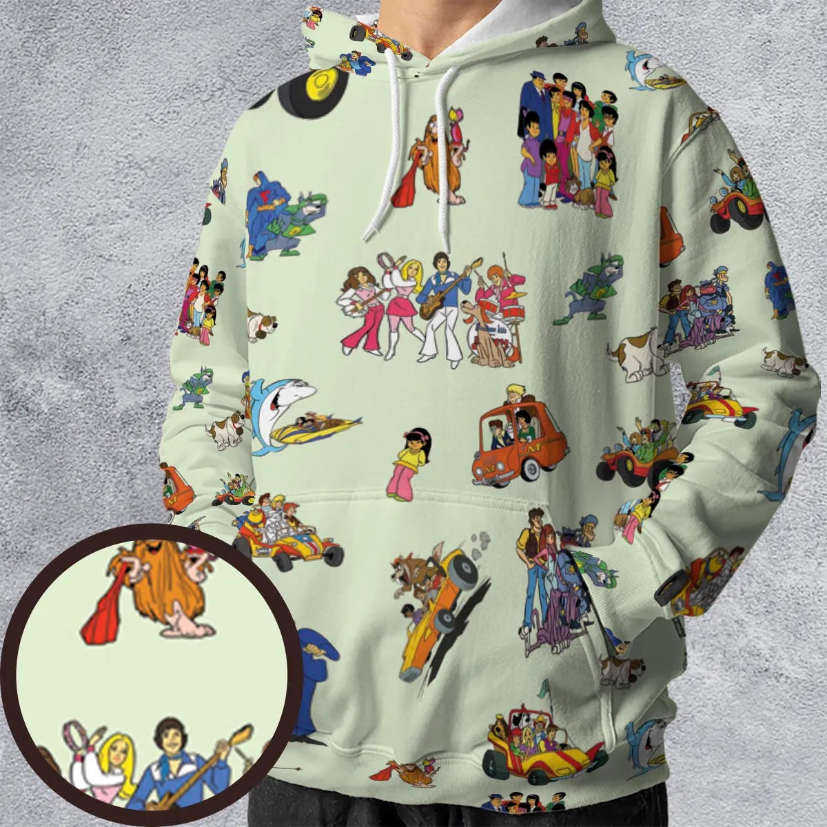 All-over Print Hoodie - BPVV3R4S