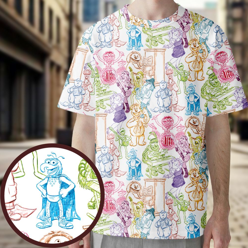 All-Over Print Unisex T-Shirt - ZKGY986E -  - 1