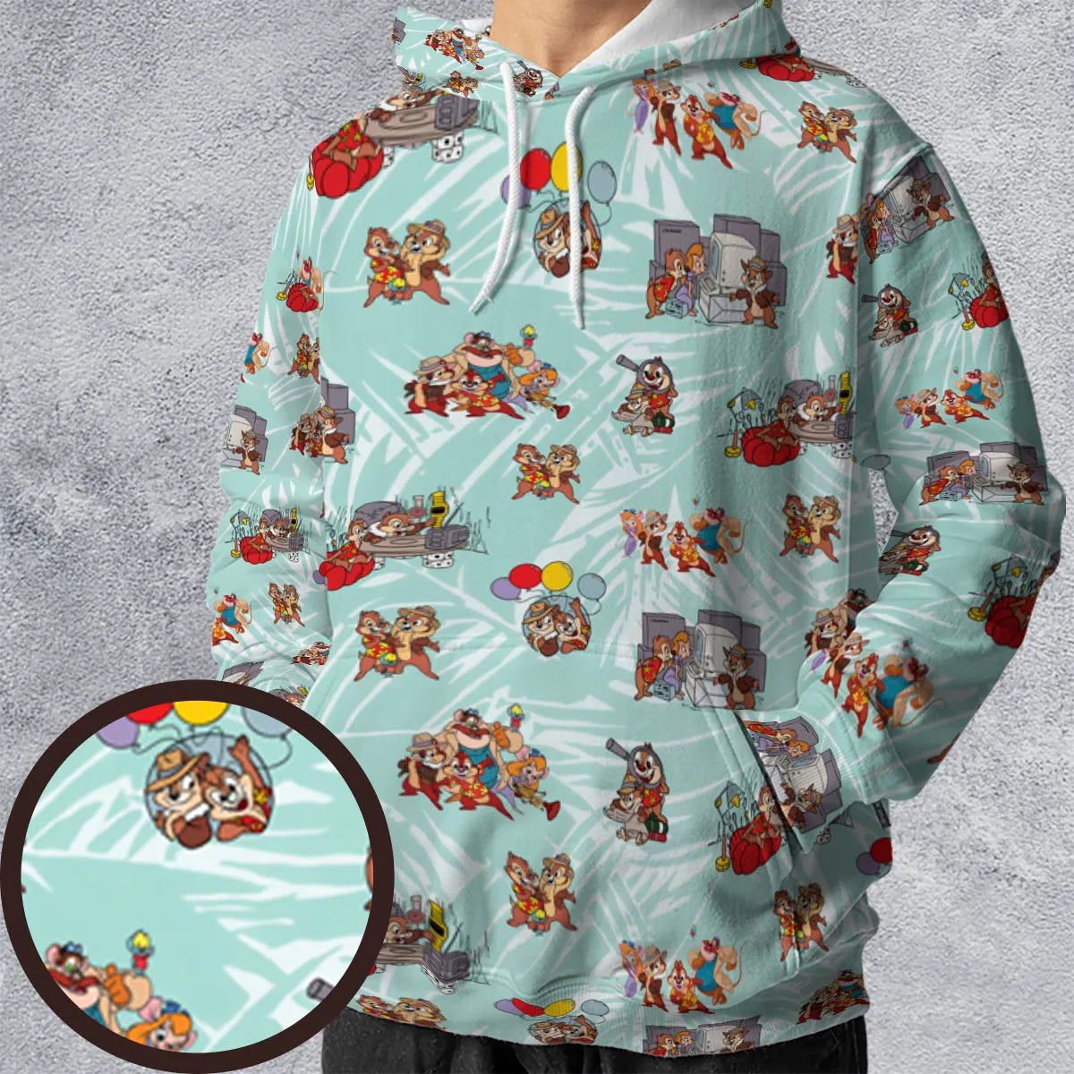 All-over Print Hoodie - JNWQA5XG