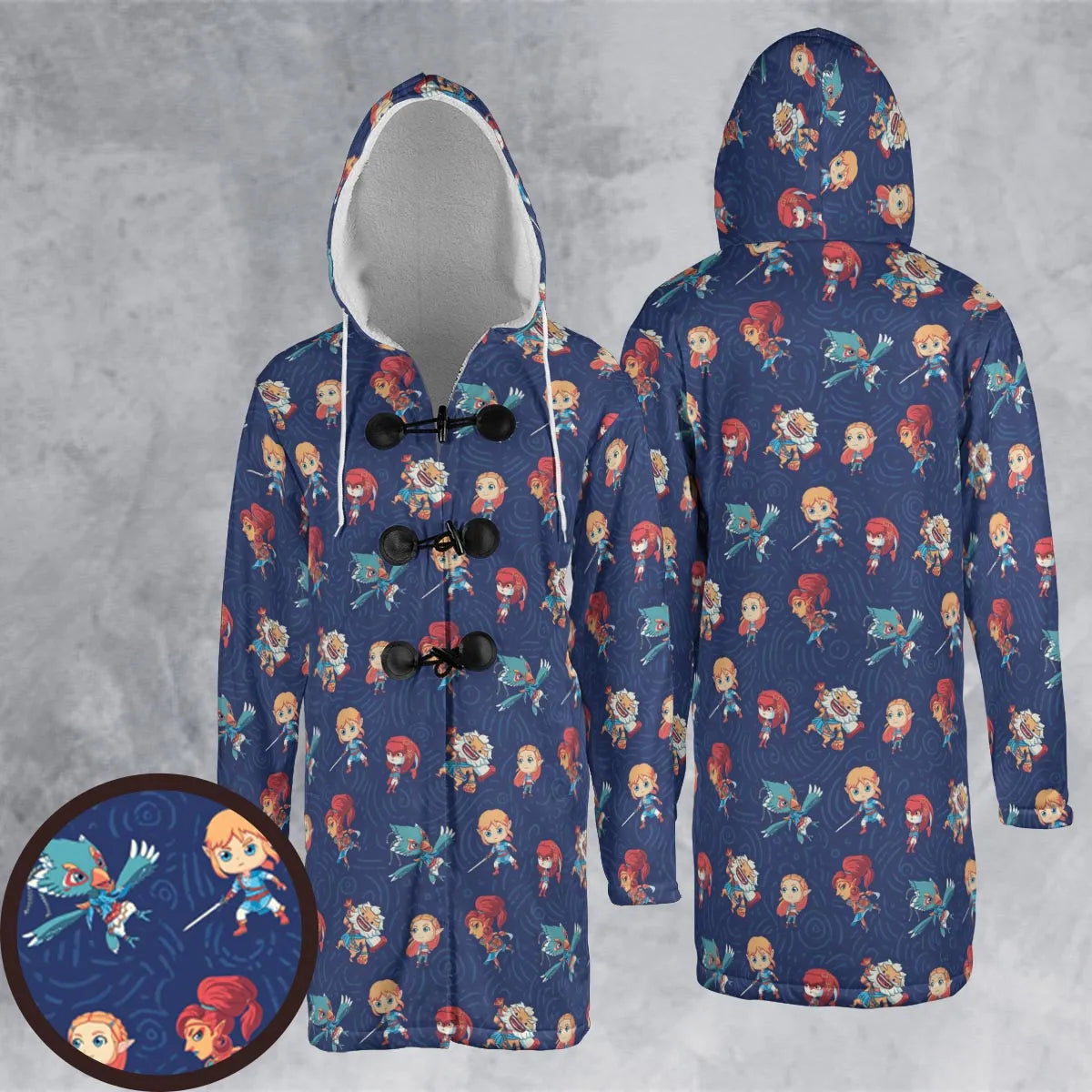 Hooded Cloak Coat - TXH9XQ4Y