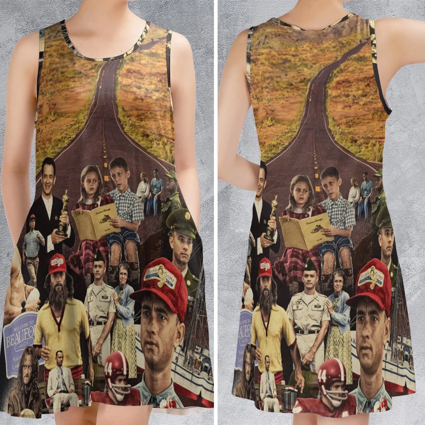 Sleeveless Dress - XWQTD76H