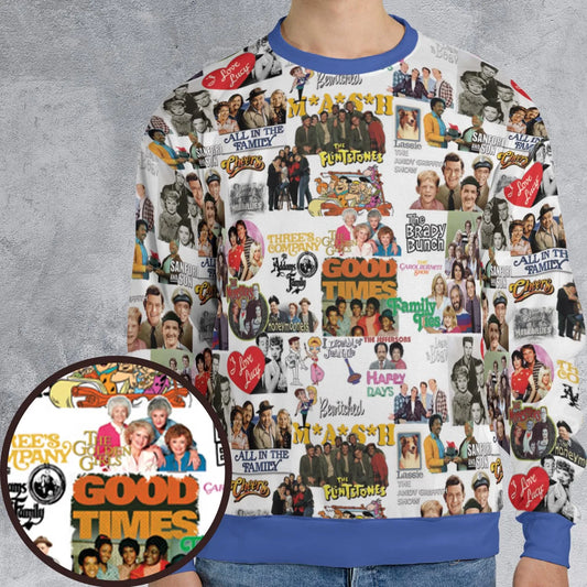 All-over Print Sweatshirt - CJE8DTR9