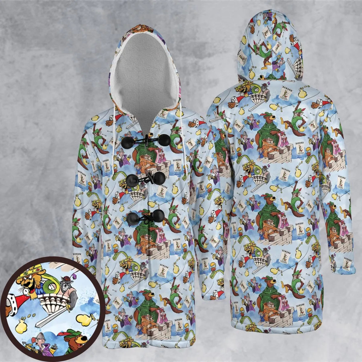 Hooded Cloak Coat - YCYFUNX6