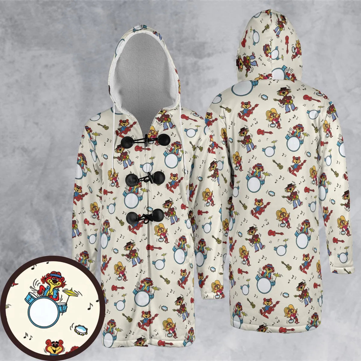 Hooded Cloak Coat - XNBD1TRT