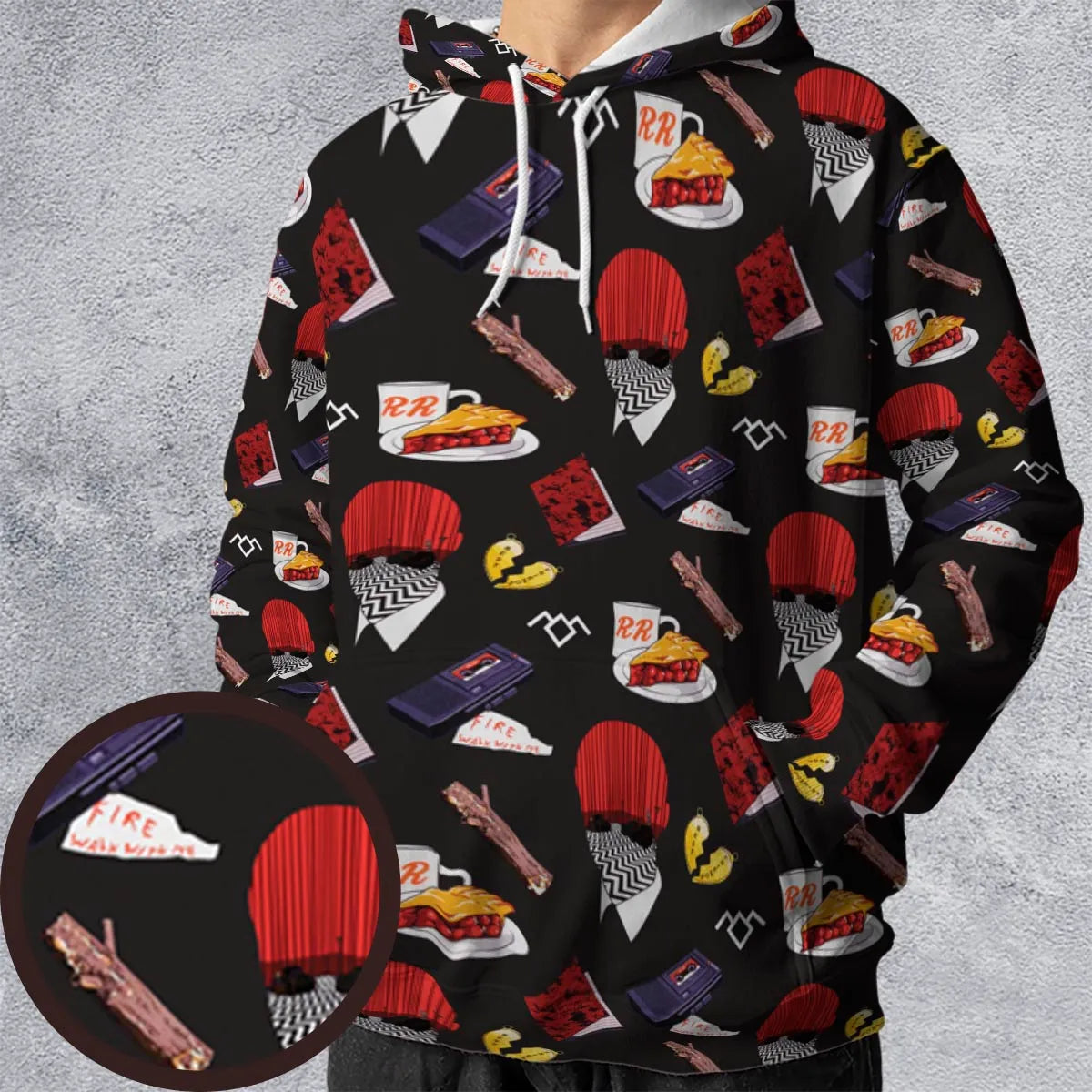 All-over Print Hoodie - 6NMLKM65